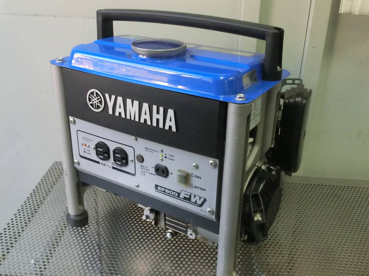 【aki】美品 発電機 ヤマハ EF900FW 定格出力700VA Yahoo!オークション - 美品です ヤマハ発電機 EF900FW 定格出力