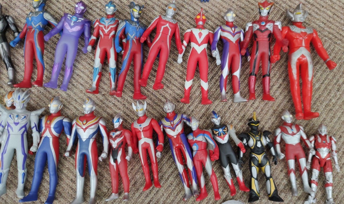 ウルトラシリーズ　ソフビ人形たくさんセット　フィギュア　指人形　ギミックトイなど_画像5