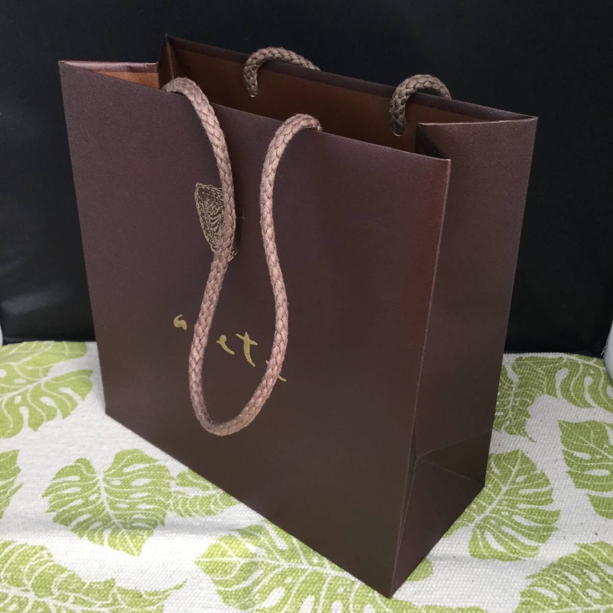 [U] agete Agete box коробка пустой коробка ювелирные изделия кейс сумка бумажный пакет фиолетовый защита пакет 