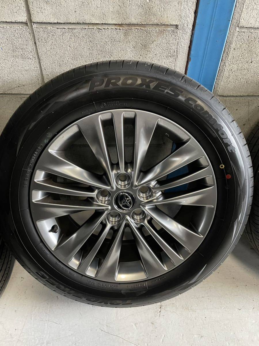 【新車外し】アルファード　ヴェルファイア　40系　純正18インチ　ホイールコーティング済！225/60R18【売り切り】_画像5