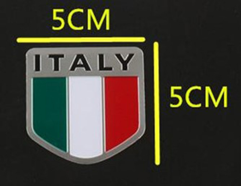 イタリア 国旗 エンブレム ステッカー デカール カスタム アクセサリー アバルト/ 124スパイダー 500 595 695 FIAT フィアット 500C/X_画像5