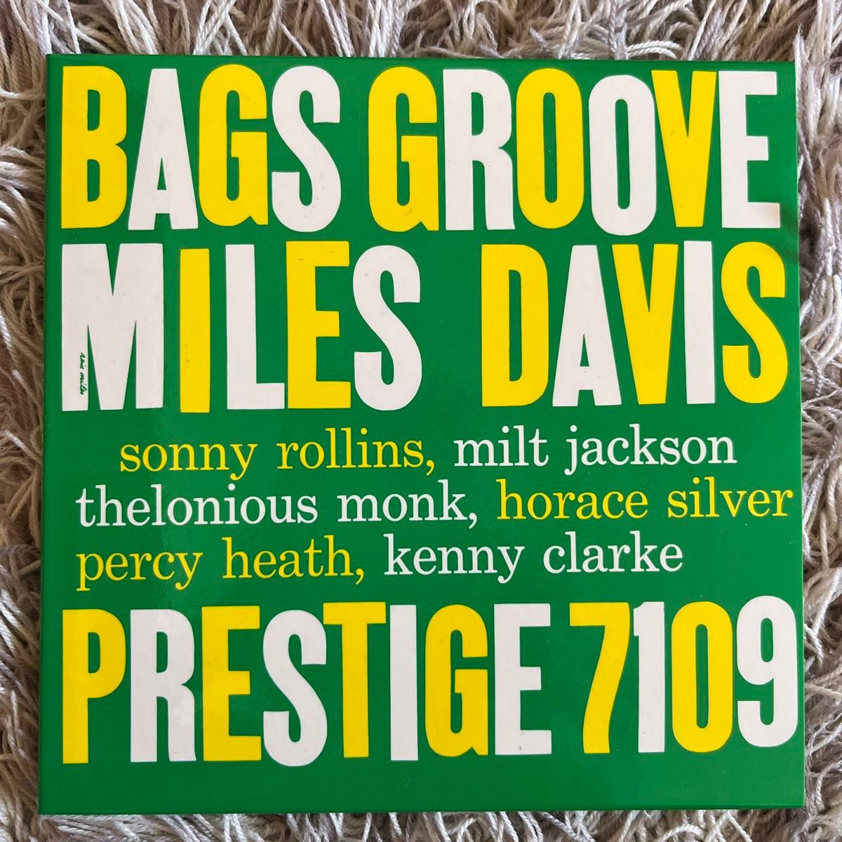 miles davis  bags groove  マイルス・デイビス　バグス・グルーヴ　国内盤CD 紙ジャケット　貴重盤