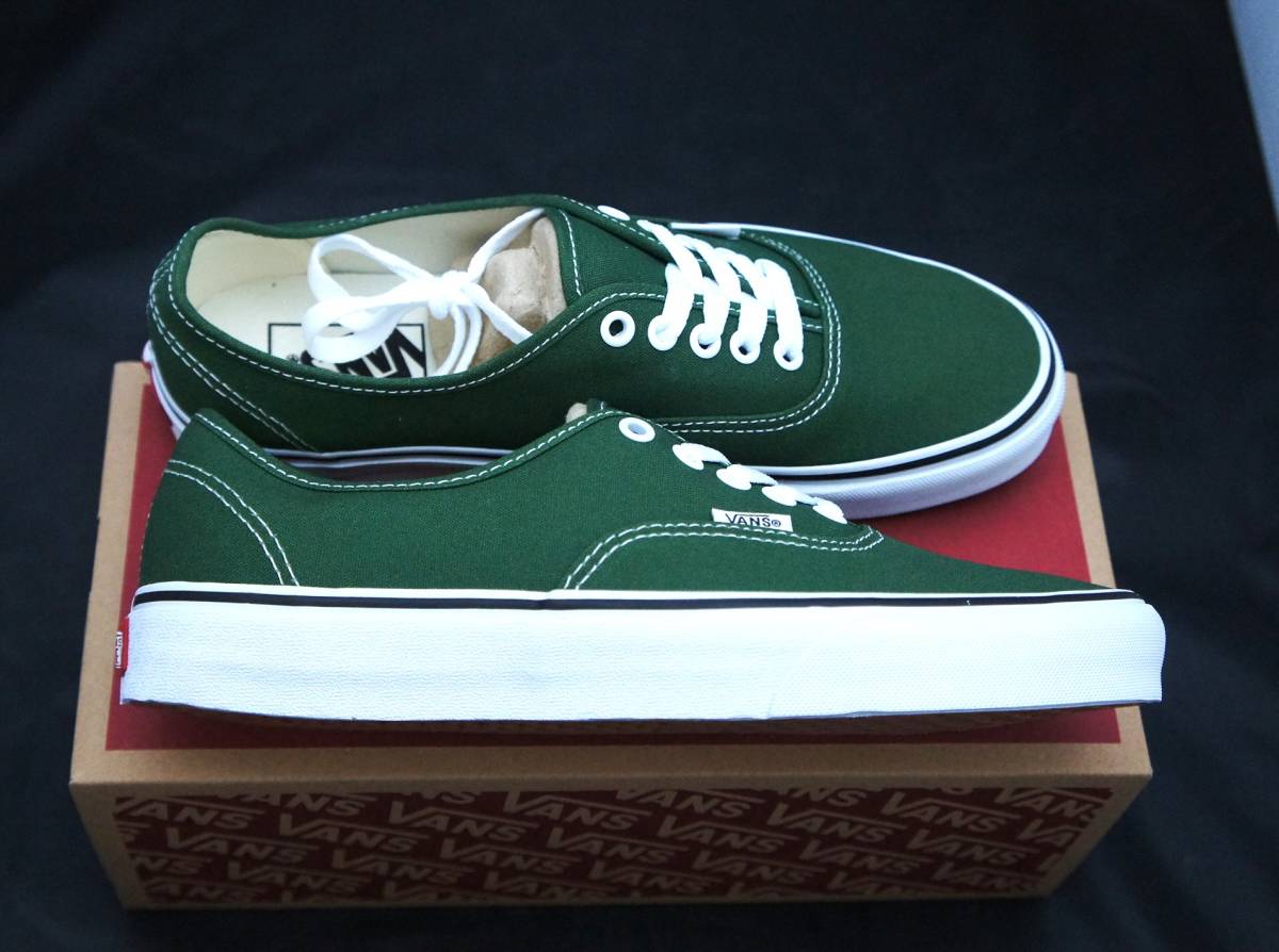 SALE![ new goods ]US9 27cm VANS Vans AUTHENTIC authentic GREENER PAST domestic regular goods 