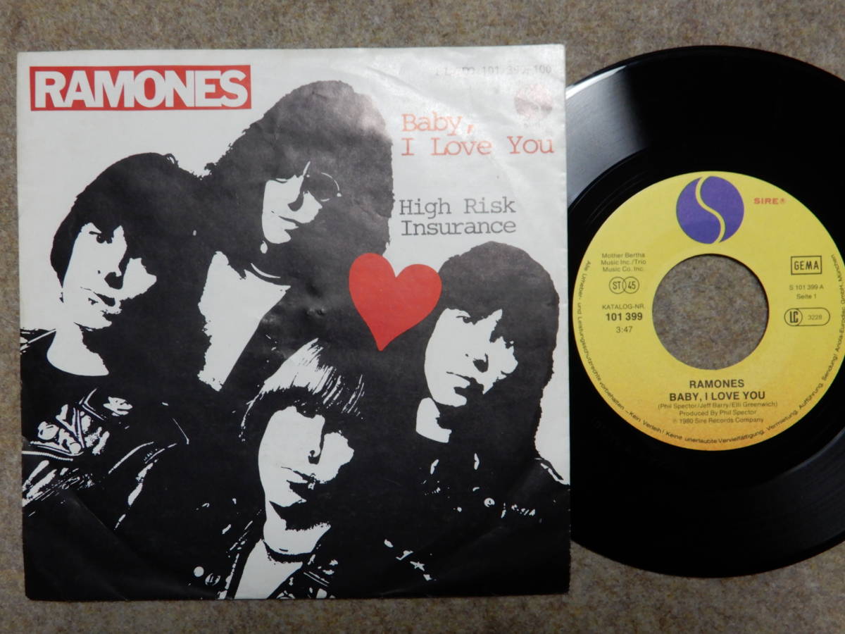 Ramones-Baby,I Love You*.Orig.7~