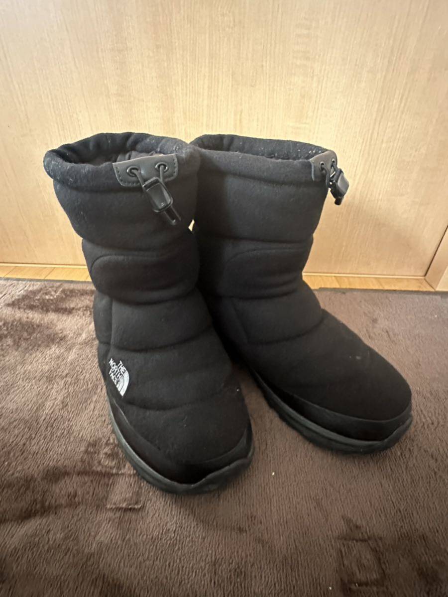 THE NORTH FACE NUPTSE BOOTIE WOOL V 28.0cm 黒 中古スノーブーツ ヌプシ_画像1