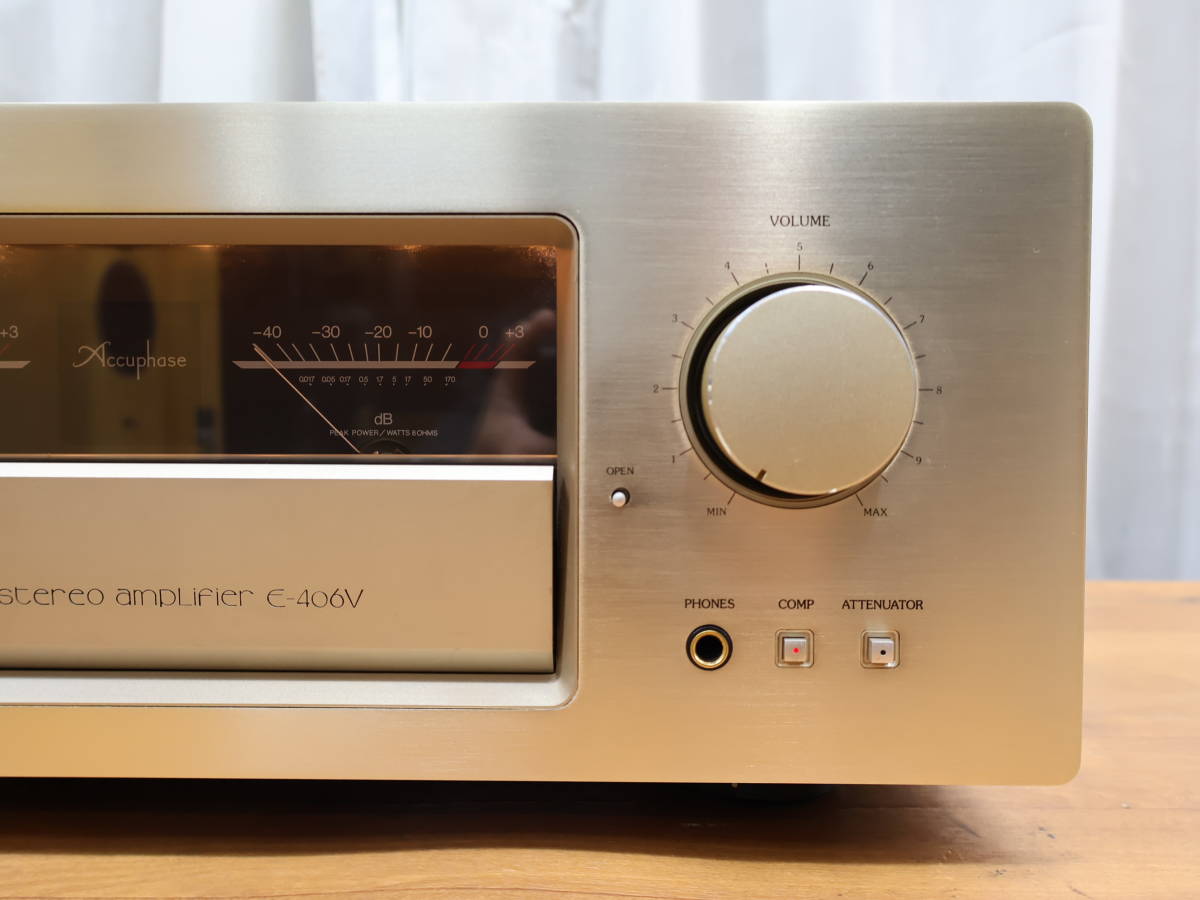 ACCUPHASE - E 406V インテグレーテッドステレオアンプ (D-755)_画像8