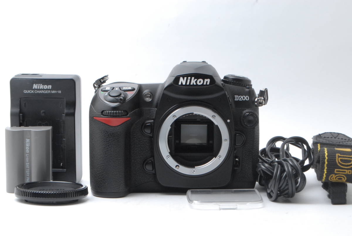 【美品】ニコン Nikon D200 ボディ ≪ショット数わずか3404回！≫ 往年の名機 #0010108119_画像1