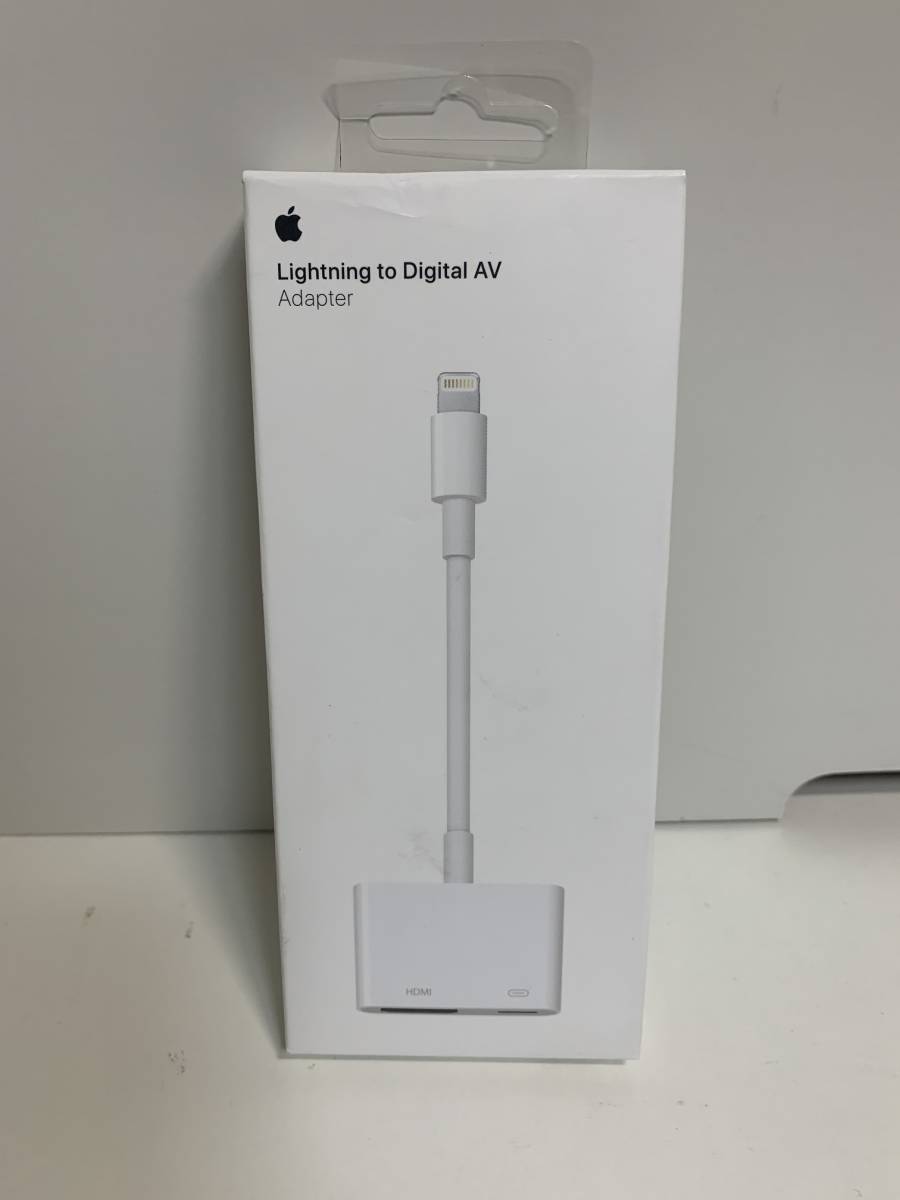 Apple Lightning Digital AV HDMI変換ケーブル MD826AM/A A1438_画像6