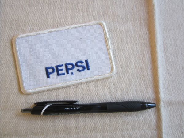 ビンテージ ペプシ コーラ PEPSI Cola 飲み物 刺繍 ワッペン/アメリカ USA ビンテージ パッチ シャツ 企業 アメカジ カスタム 古着 226の画像6