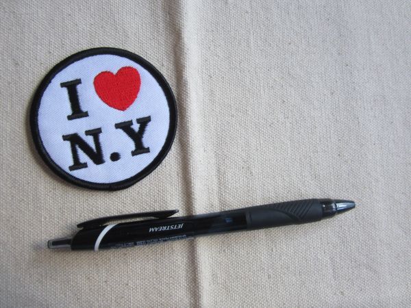 I LOVE NY ハート グラフィックデザイナー ミルトン・グレイザー アメリカ ニューヨーク ワッペン/パッチ 古着 記念 観光 244_画像6