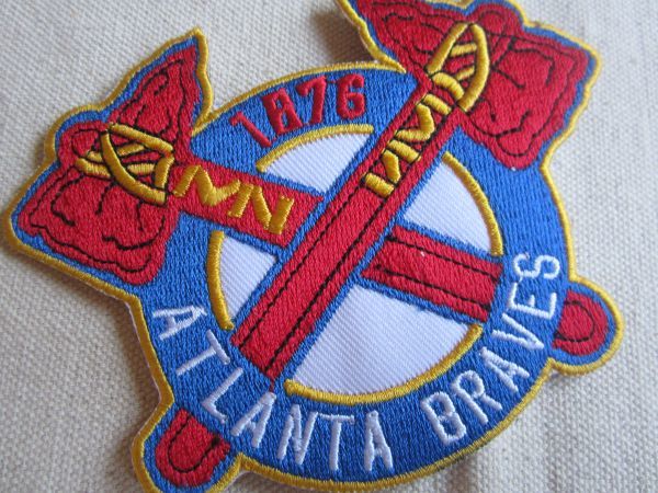 1876 ATLANTA BRAVES アトランタ・ブレーブス 野球 メジャーリーグ ベースボール ワッペン/カスタム ユニフォーム 256_画像2