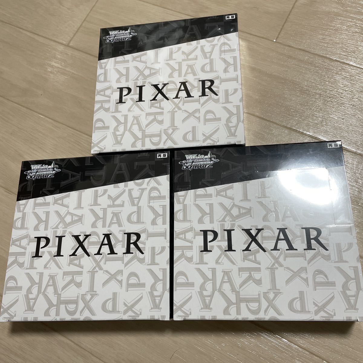 人気商品 3BOX PIXAR ヴァイスシュヴァルツ シュリンク付き ヴァイス