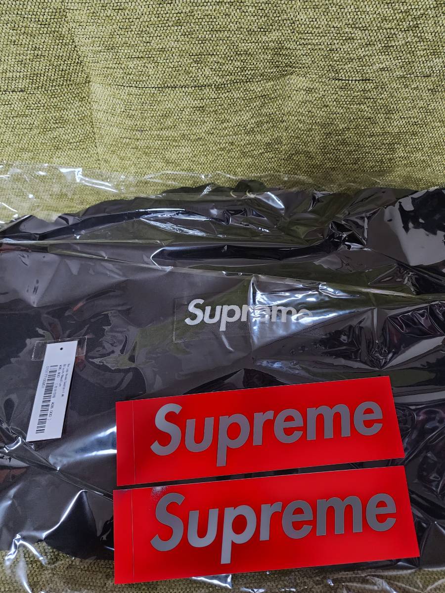 新品/即日発送/国内正規 Mサイズ 23AW Supreme box logo hooded sweatshirt Black 黒 ボックスロゴ フード パーカー スウェット_画像2