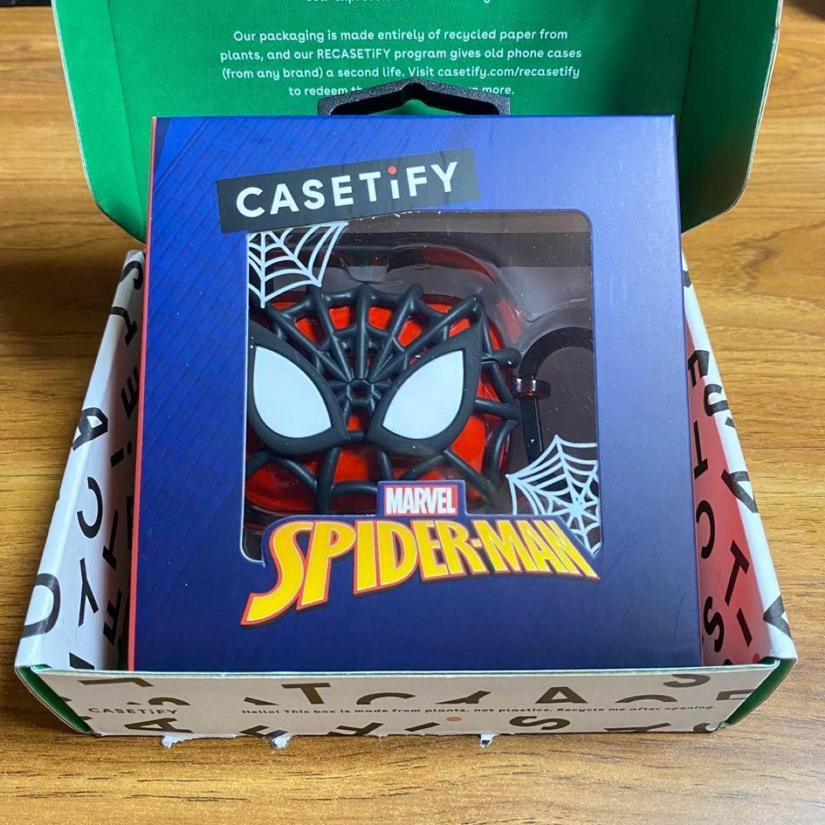 ★海外限定★ CASETiFY スパイダーマンコラボ AirPods Pro 2 エアポッズケース