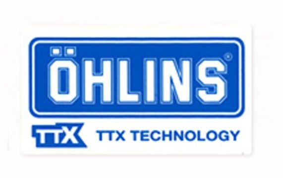 純正 オーリンズ OHLINS TTX クリアステッカー 正規輸入品_画像1