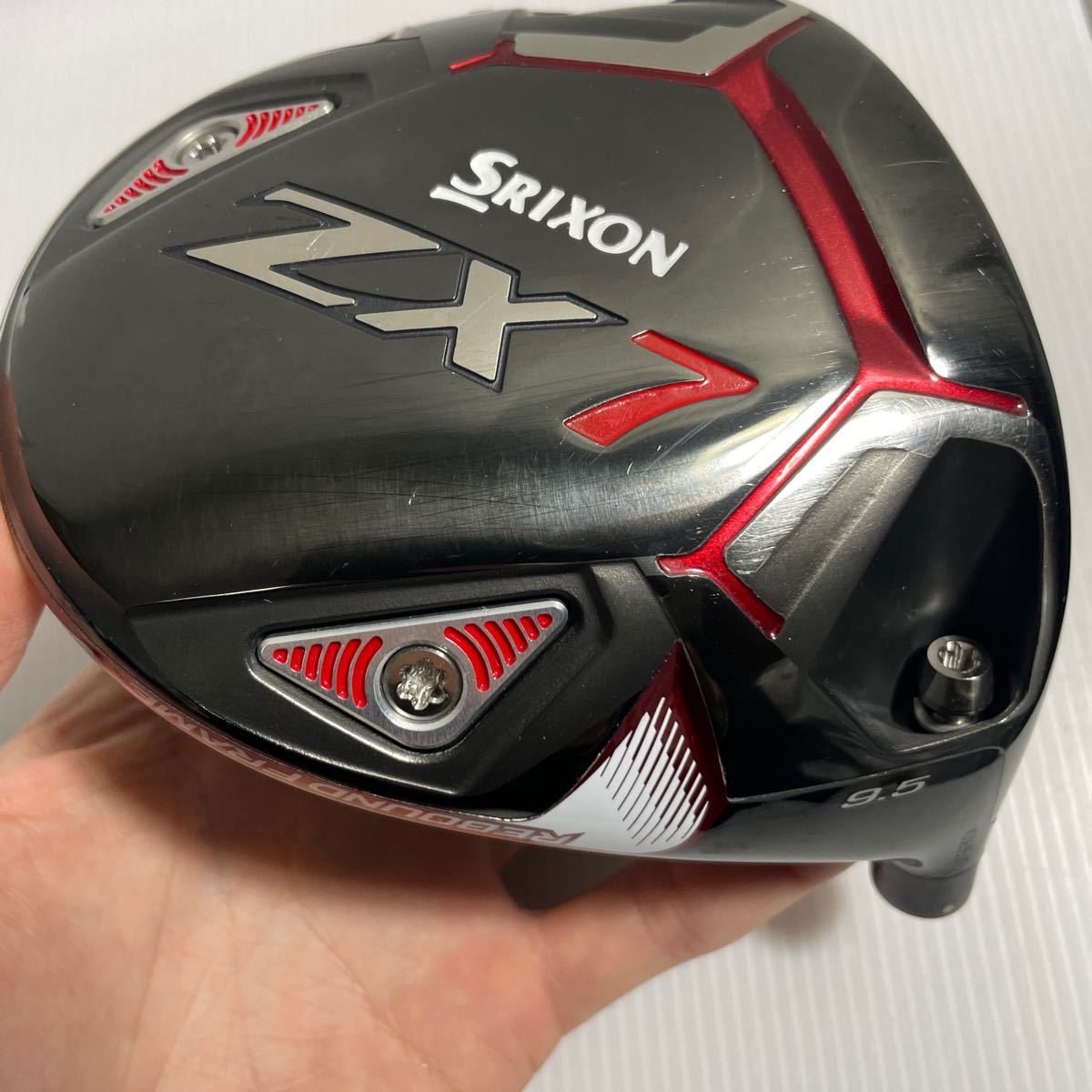 SRIXON ZX7 9.5° ドライバーヘッド単体 スリクソン 1W 番1991_画像4