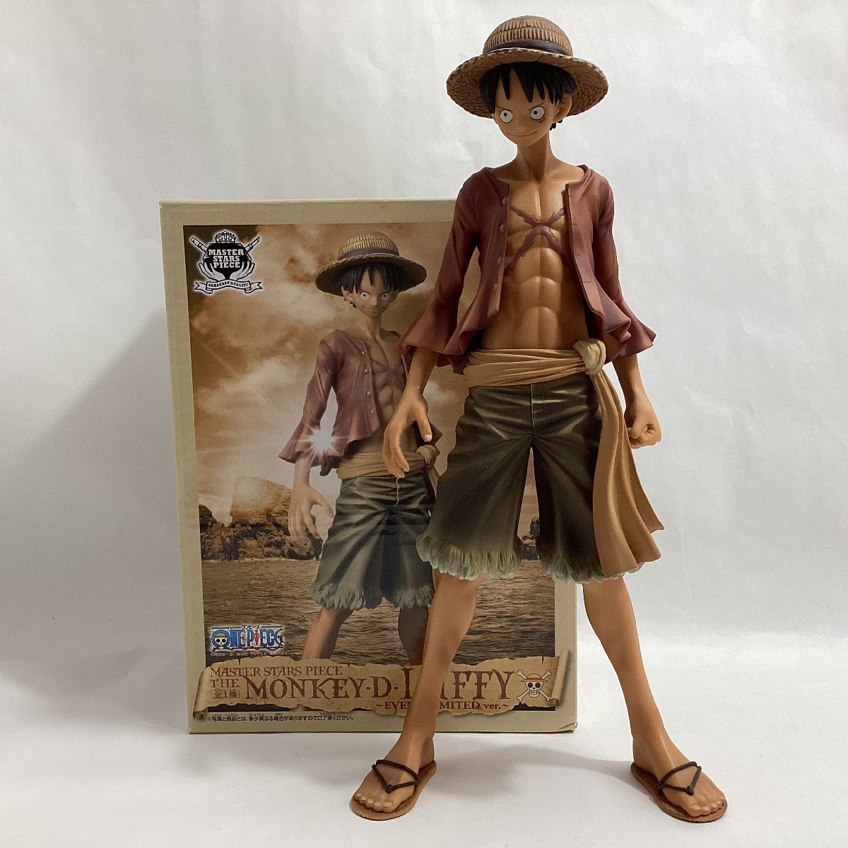 開封品 モンキー・D・ルフィ EVENT LIMITED ver. ワンピース MASTER STARS PIECE THE MONKEY・D・LUFFY MSP バンプレスト博覧会2012限定_画像1