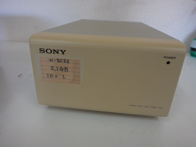 SONY　EXPANSION HARD DISK UNIT　NWP-547　ジャンク_画像1