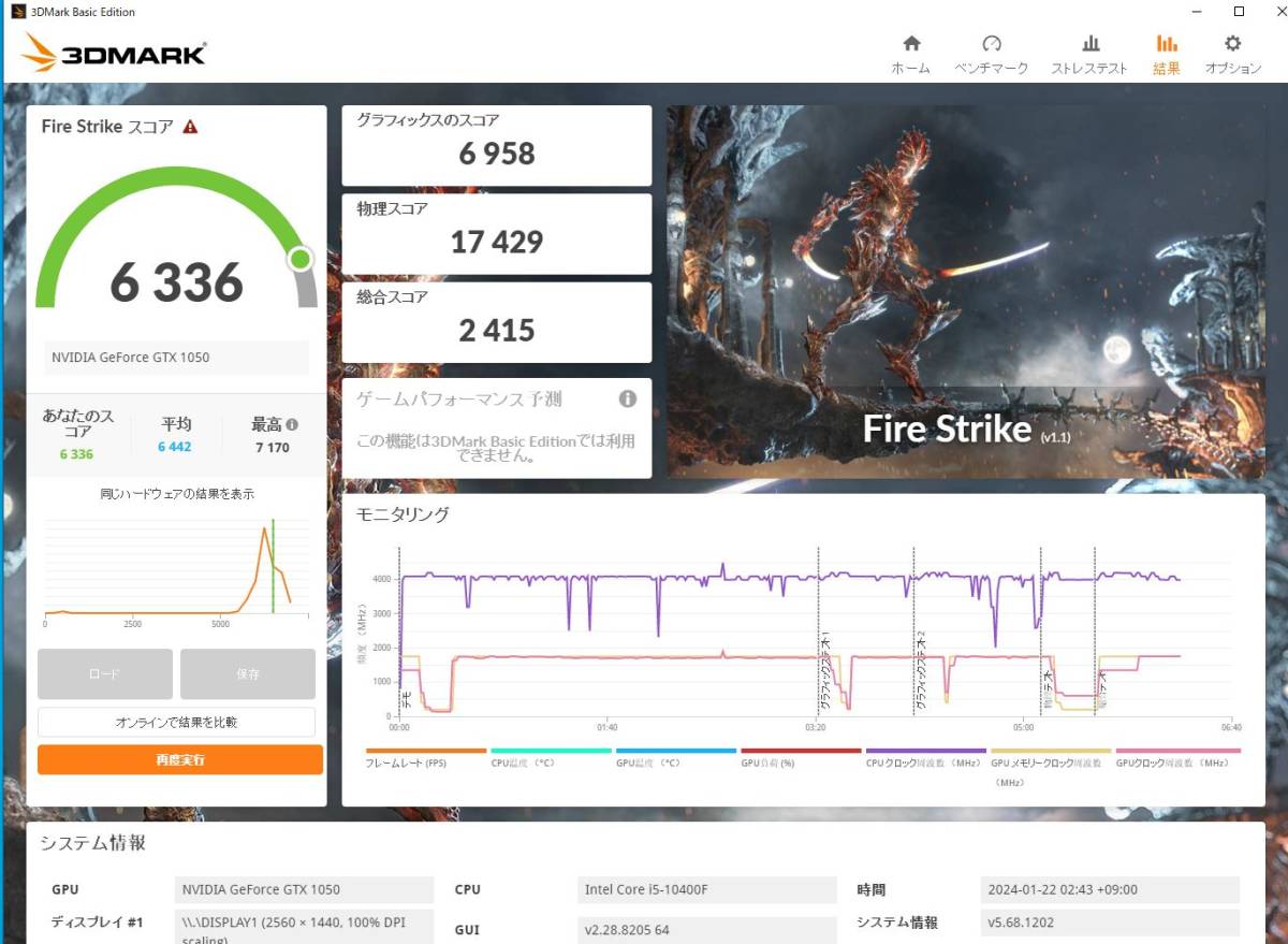 グラフィックボード GeForce GTX1050 GDDR5 2GB 補助電源不要 ②_画像10