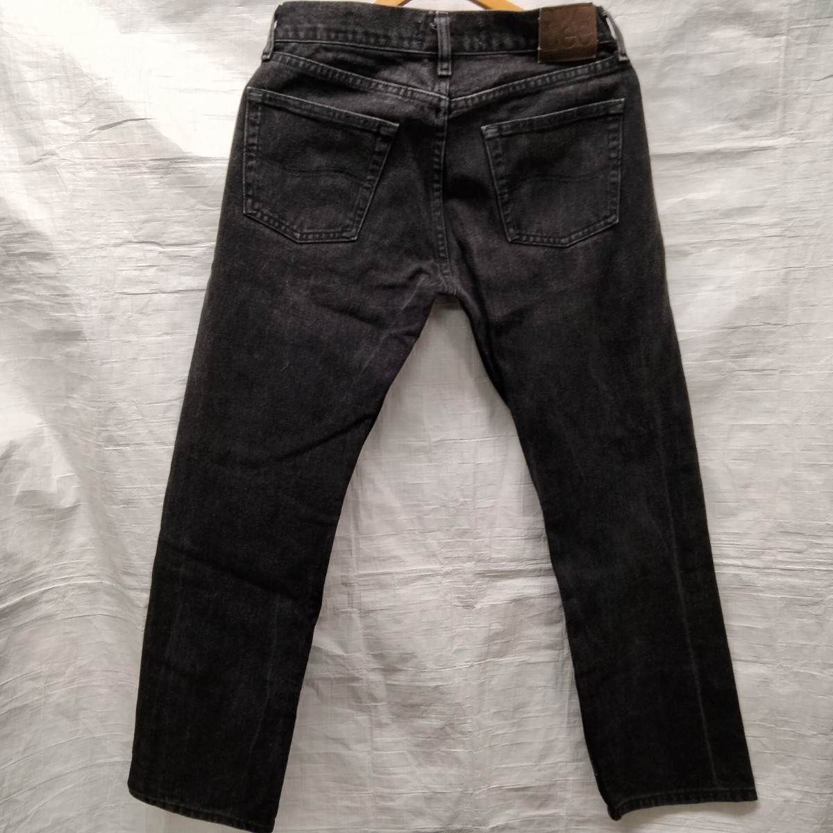 リー　LEE Lee 5pk black DENIM Jeansブラック　ジーンズ 黒　30 ストレート　ブラックジーンズ　black jeans メキシコ製　usa企画　_画像4