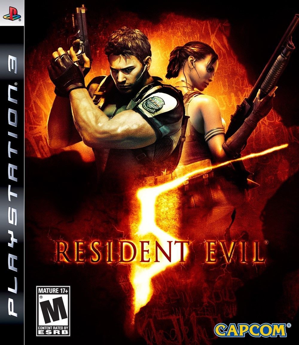 海外限定版 海外版 プレイステーション3 バイオハザード5 Resident Evil 5 PS3_画像1