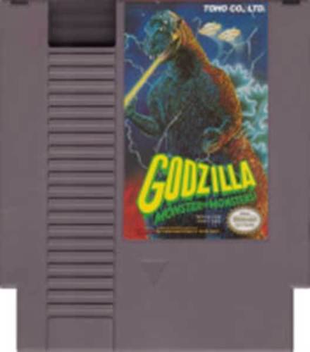 海外限定版 海外版 ファミコン ゴジラ Godzilla Monster Of Monsters NESの画像1