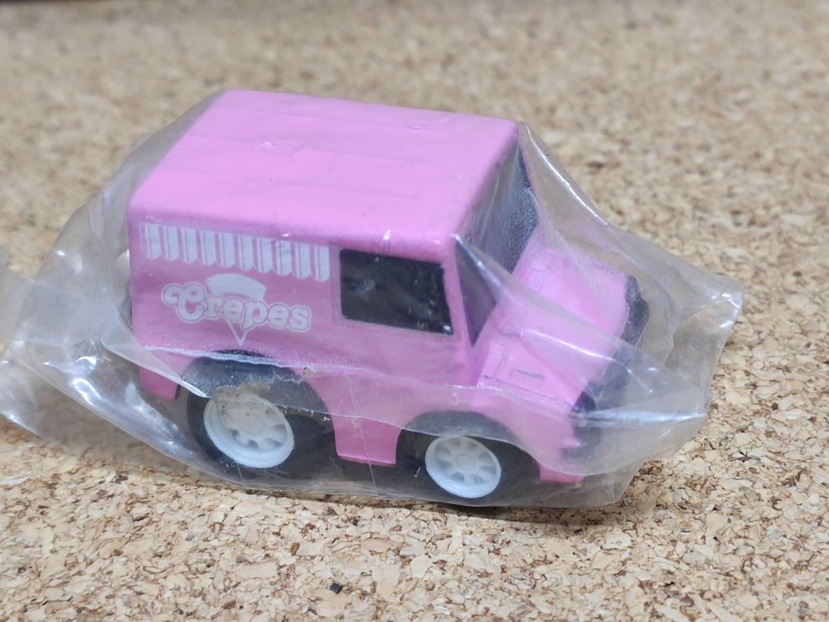 ちびっこ チョロＱ NO.57 ダイハツ ミラ ウォークスルーバン ピンク ミニカー ミニチュアカー Daihatsu Mira Toy car Miniatureの画像1