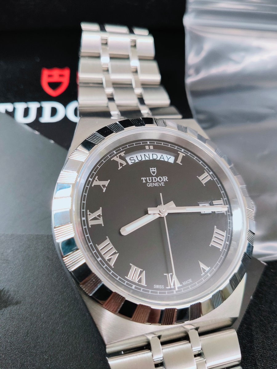 tudor 28600 新品 未使用品 予備コマ 保証書 外箱付 自動巻 ギャランティカード 腕時計 シリアル.2E8W148の画像7