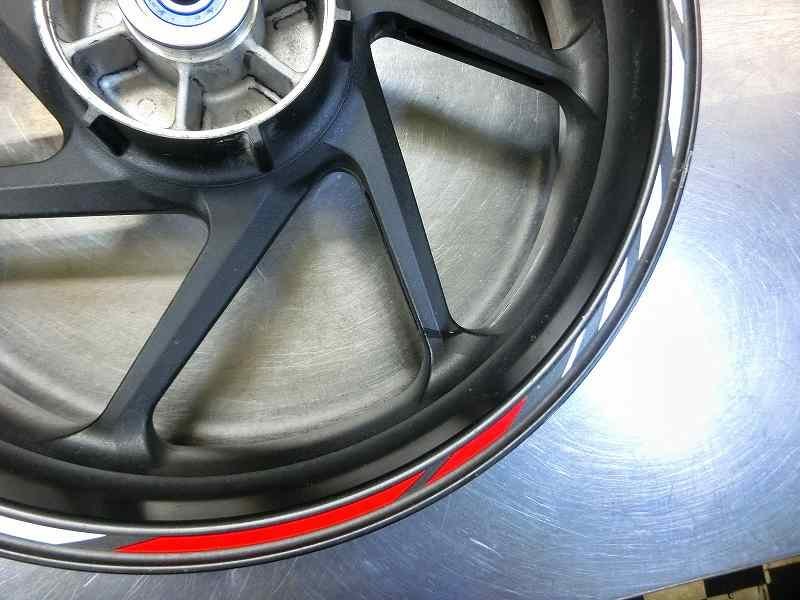 CBR250RR リアホイール 、美品、17ｘ4.00☆MC51_画像7