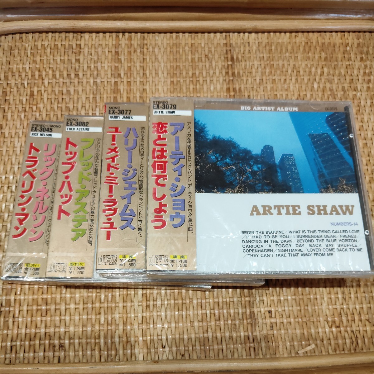洋楽CD　未開封4点まとめて　アーティ・ショウ　ハリー・ジェイム　フレッド・アステア　リック・ネルソン