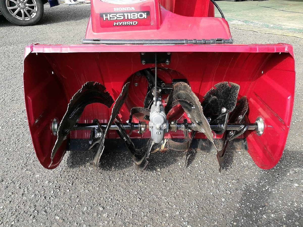 Yahoo!オークション - (山形酒田)ホンダ除雪機 HSS1181i【引取 Yahoo!オークション - (山形酒田)ホンダ除雪機 HSS1181i【引取