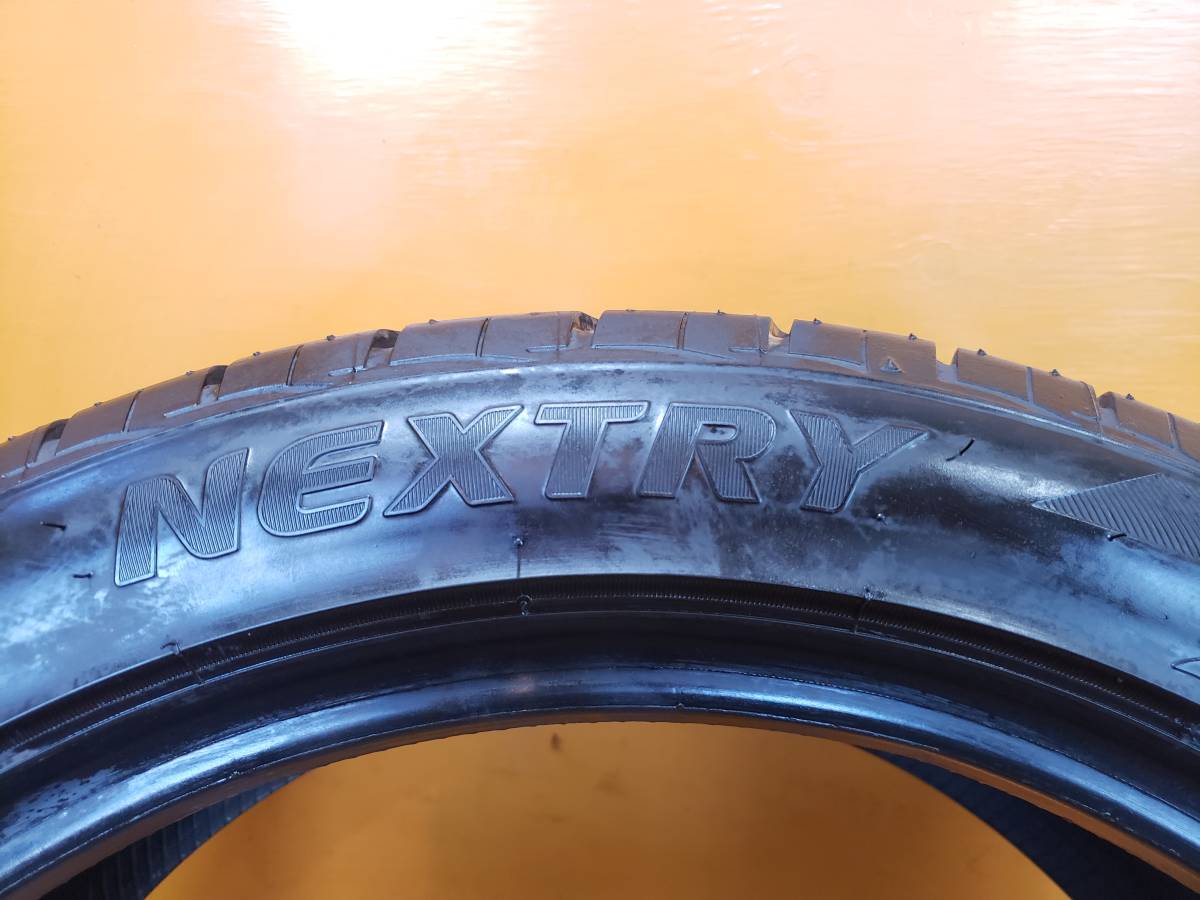 【R327】9.5分山 ブリヂストンNEXTRY 225/45R18 4本_画像7