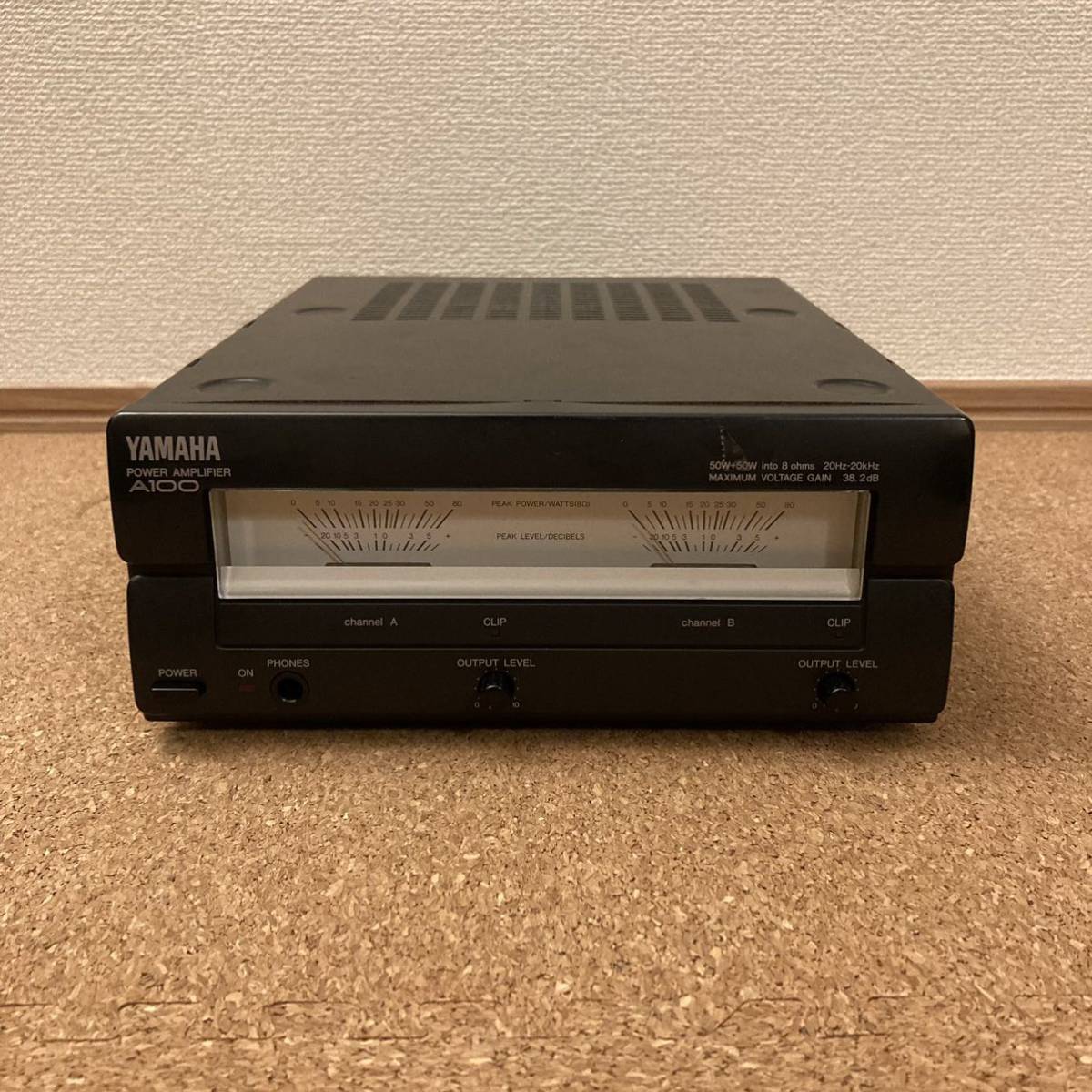 【中古】YAMAHA A100 ２チャンネル アンプ_画像1