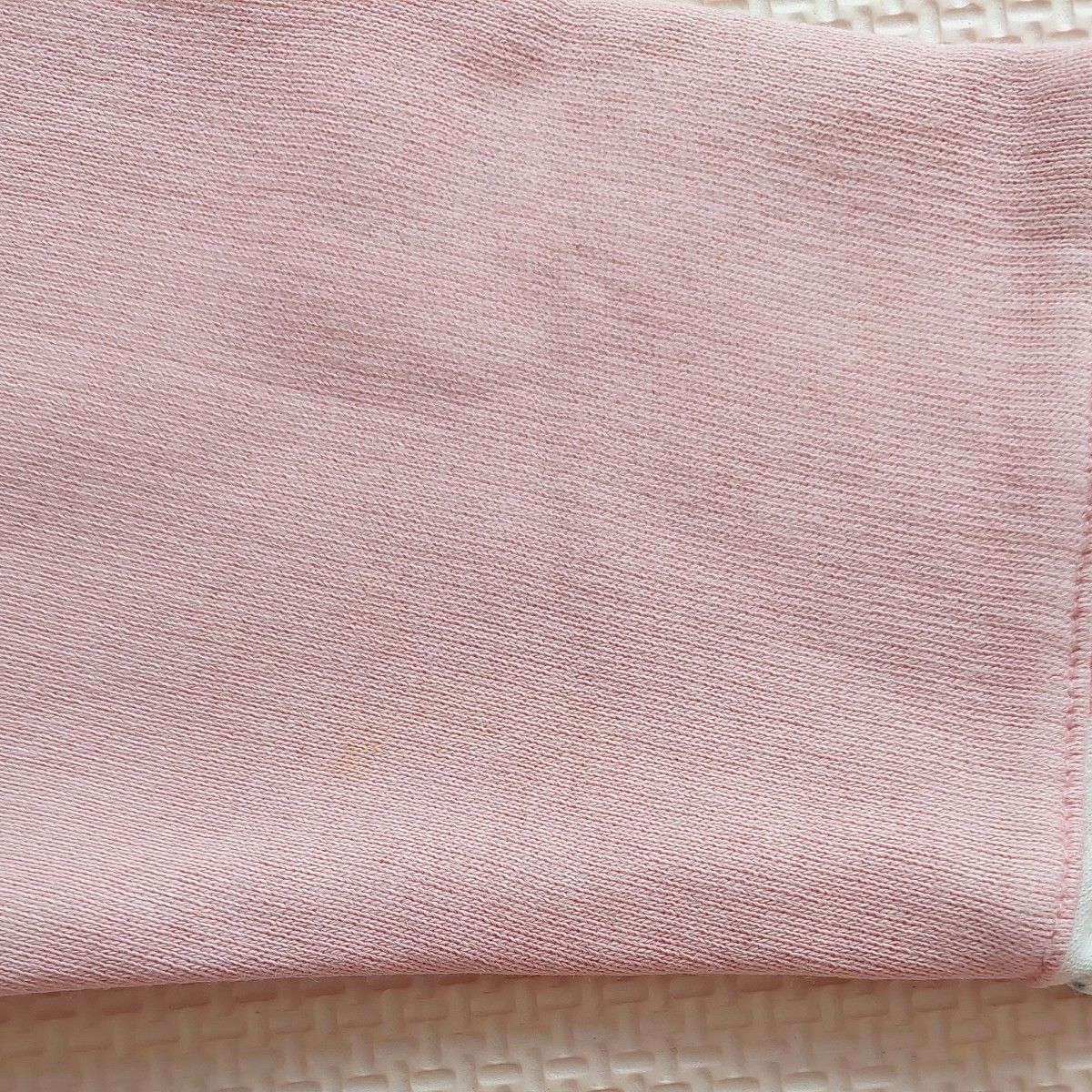 110 女の子 ピンク トレーナー ハート 裾フリル