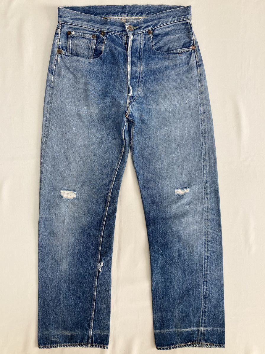 50s リーバイス 革パッチ 503BXX オリジナル ヴィンテージ (LEVIS 501XX 551ZXX BIGE 501 505 502 66前期 などお好きな方に)_画像4