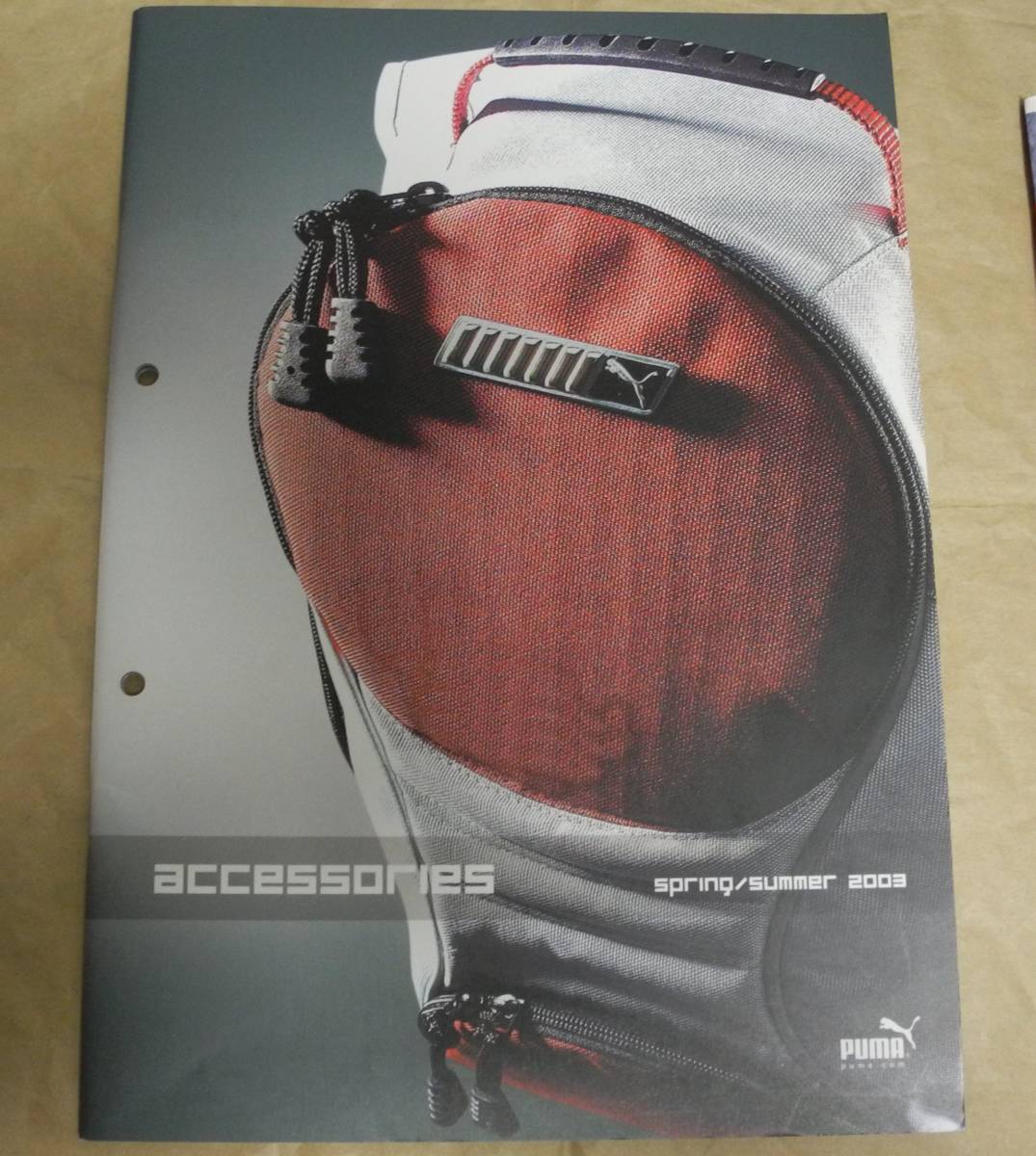 送料無料 puma catalog accesories 2001 2003 bag soccer ball cap エナメルバッグ キャップ ボール キーパーグローブ_画像3