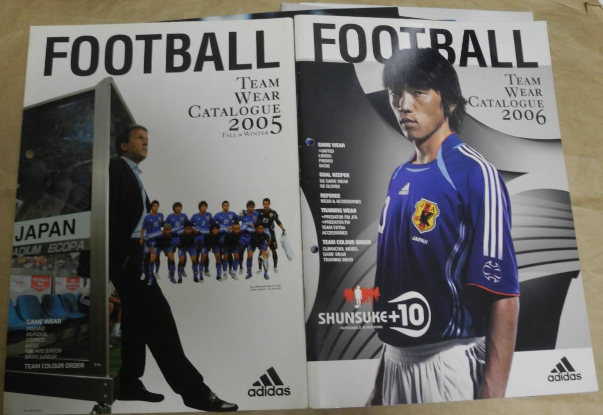 送料無料 adidas catalog football 4冊 2005 2006 2009 2010 送料無料 adidas catalog football 4冊 2005 2006 2009 2010
