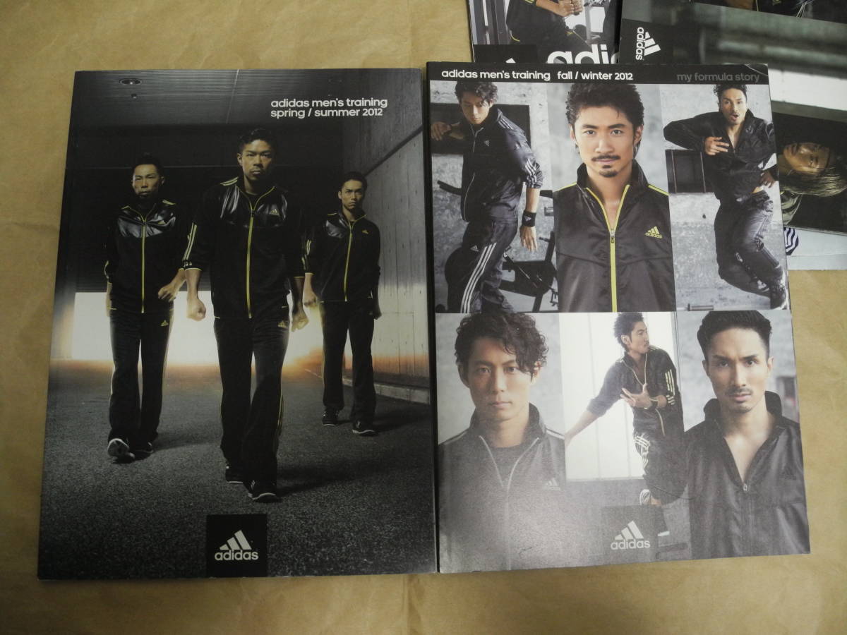 送料無料 アディダス カタログ セット EXILE 武井咲 2011 2012 トレーニングウェア ジャージ adidas catalog_画像3