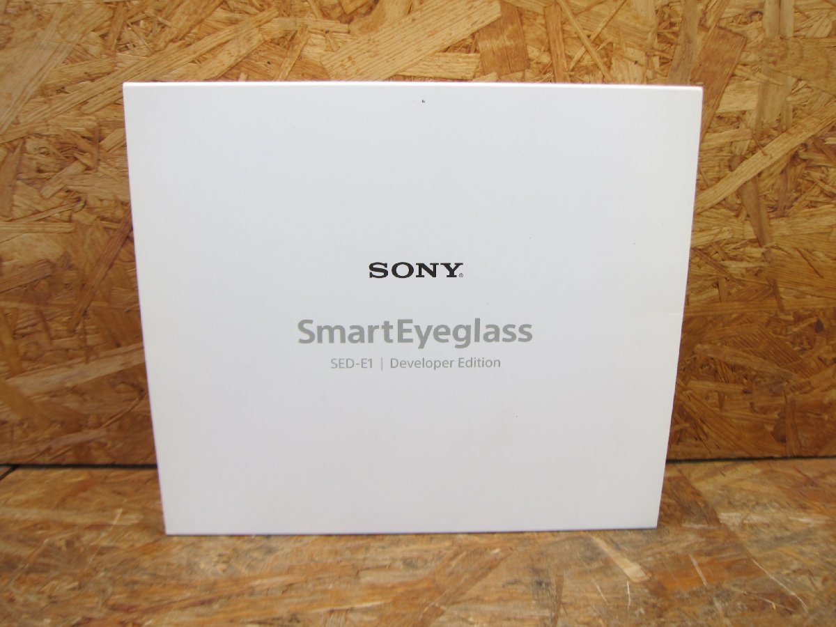 ◎通電確認済み SONY SED-E1 SmartEyeglass Developer Edition 透過式メガネ型端末 説明書付き 現状品◎Z-1106_画像9