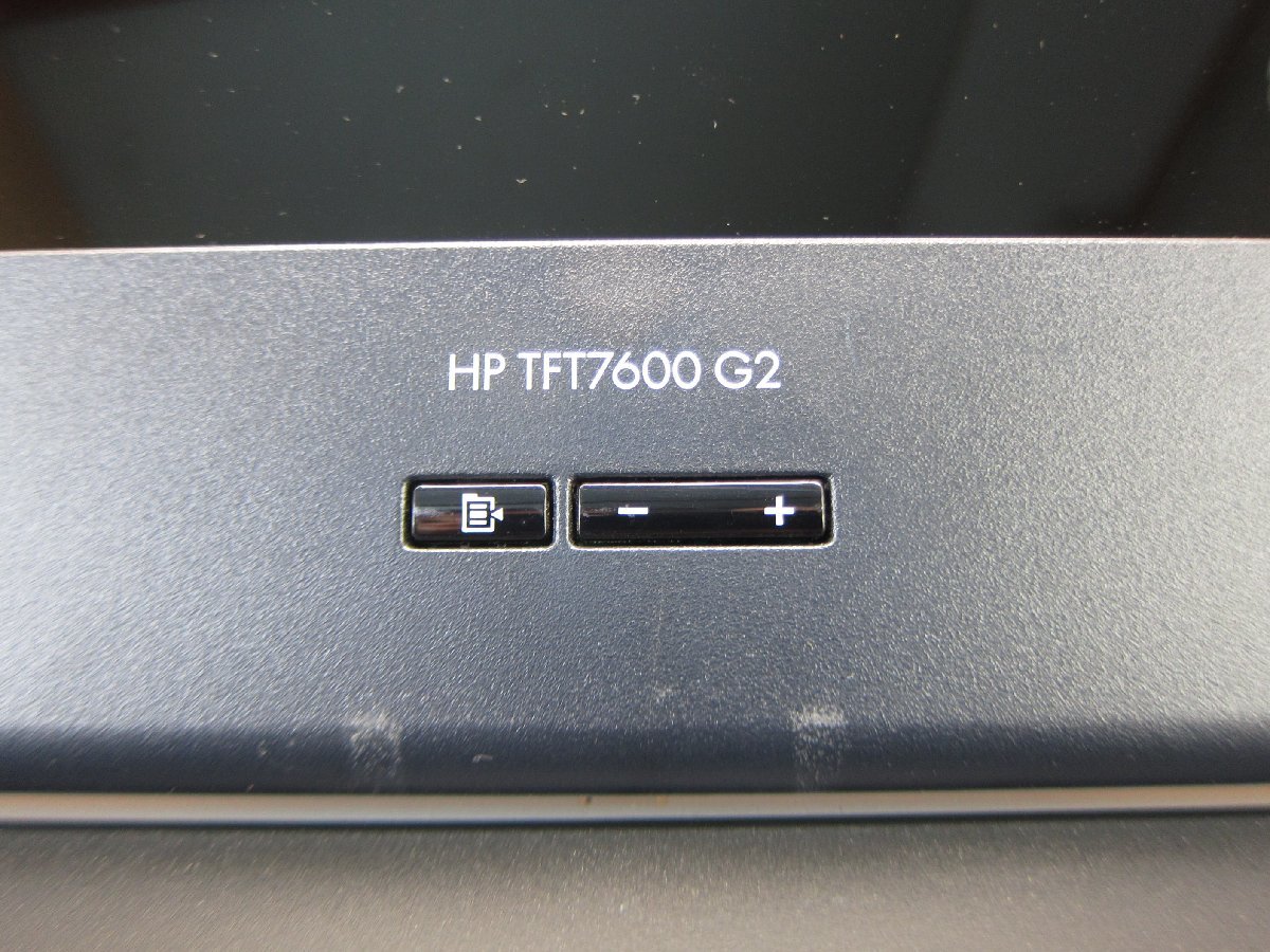 ◎動作確認OK HP TFT7600 G2 1440×900 17インチ ラックマウント型キーボード/モニター キーボード・タッチパッド確認済み 現状品◎M275_画像7