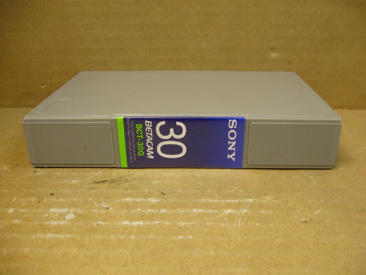 vSONY BCT-30G BETACAM tape 30 minute new goods Sony Beta cam beige cam 