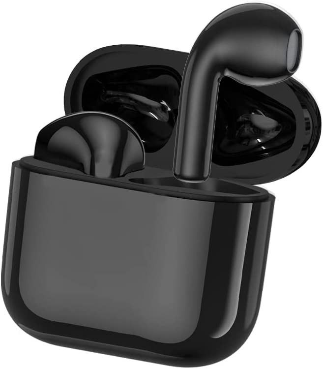 新品未使用 Bluetooth 5 2 ワイヤレスイヤホン 黒 防水 充電 新品未使用 Bluetooth 5 2 ワイヤレスイヤホン 黒 防水 充電