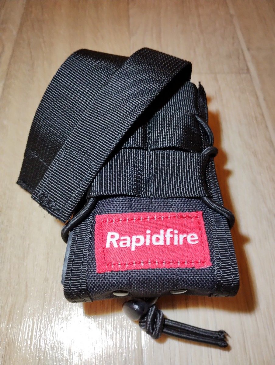 RapidFire ダブルデッカーマグポーチ M4 ハンドガン ダブルカラム シングルカラム