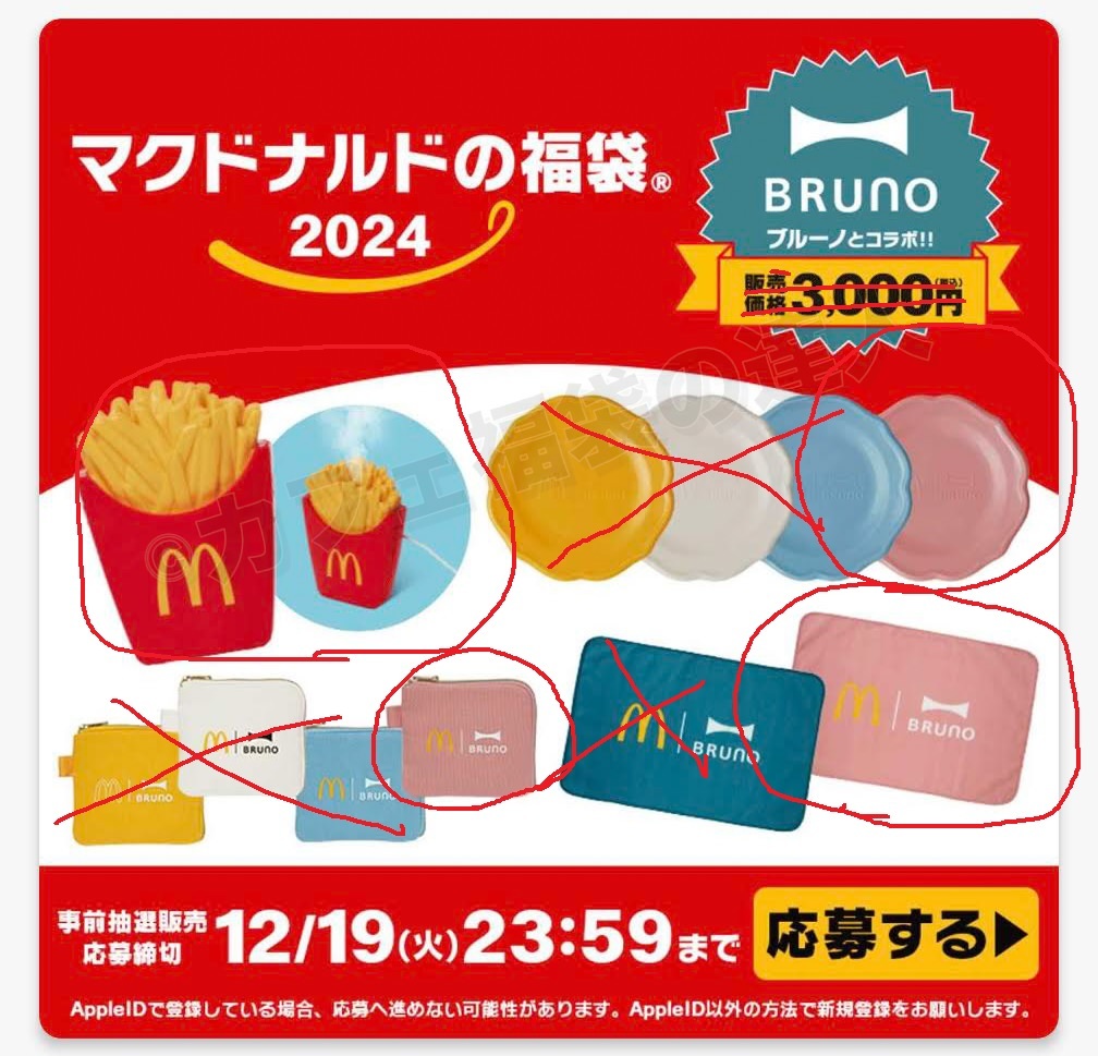 マクドナルド BRUNO コインポーチ ミニプレート - 小物