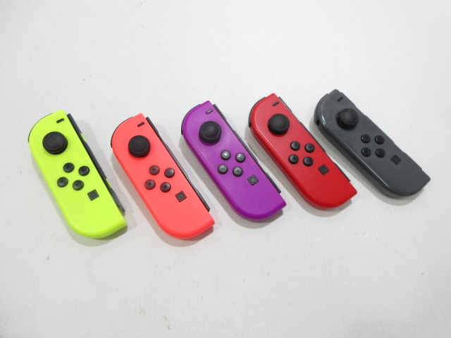 s24224-rj 【送料950円】ジャンク★計18個 Nintendo Switch ジョイコン(L)×10、ジョイコン(R)×8個 [035-240125]_画像8