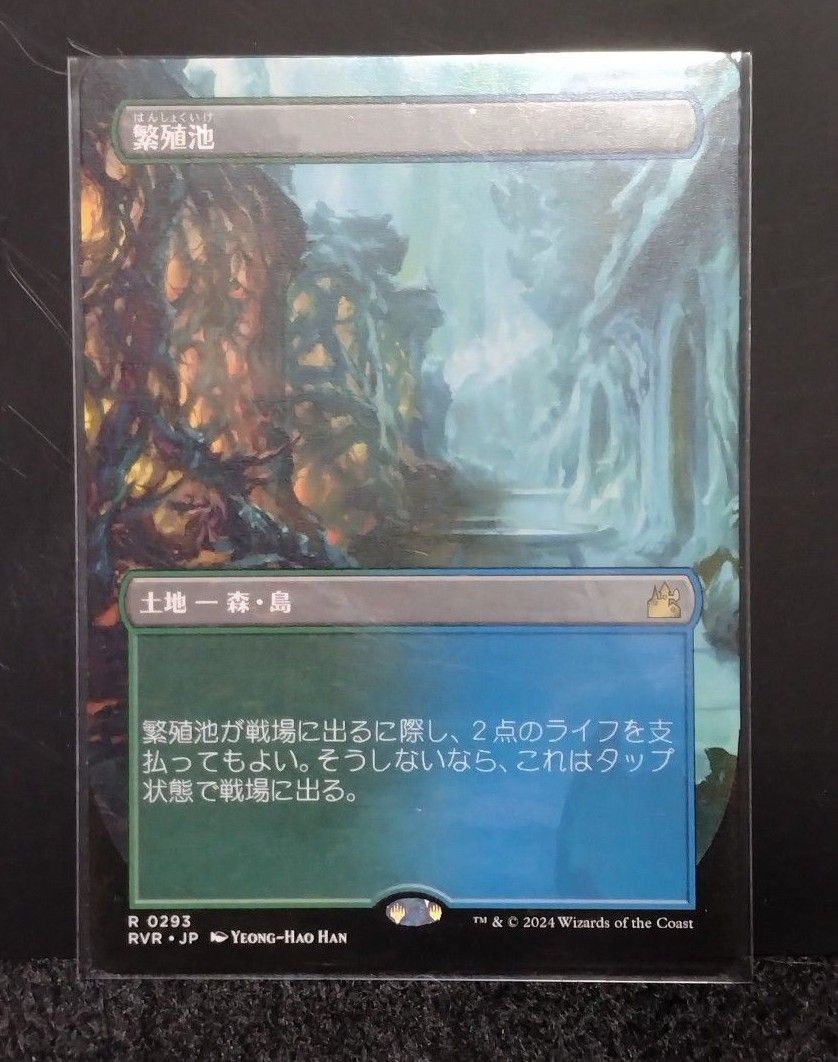 MTG　293　ボーダーレス　繁殖池　Breeding Pool　日本語