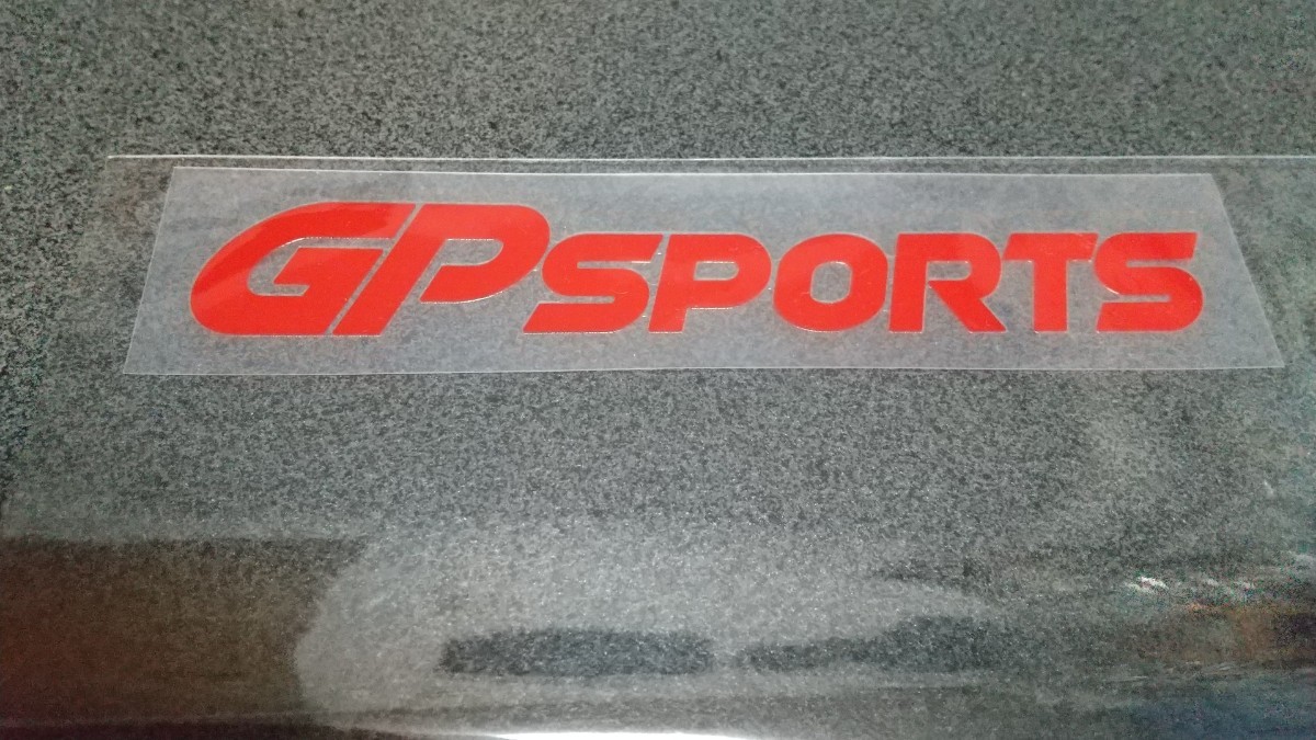 GP SPORTS ジーピー スポーツ ステッカー シール 新品の画像1