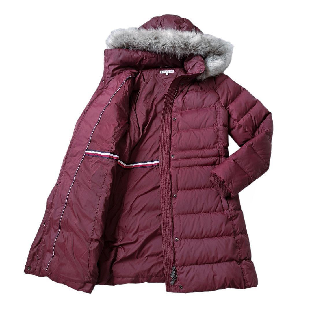 TOMMY HILFIGER トミーヒルフィガー ダウンコート ファー フード TOMMY HILFIGER トミーヒルフィガー ダウンコート ファー フード