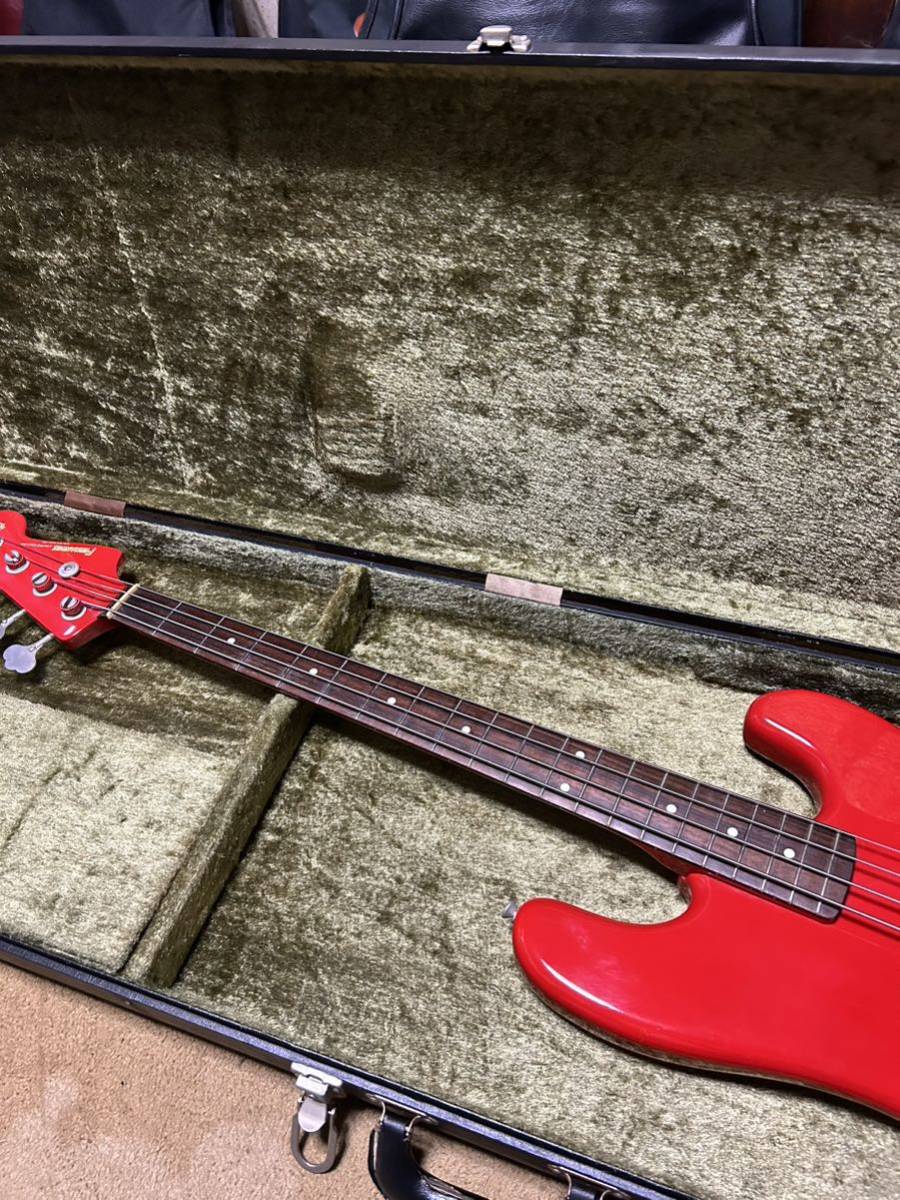 85年頃・激レア・日本製・美品・FERNANDES・ LIMITED EDITION ・PJR-45 ・Fenderヘッド・調整済み・ケース付き！ビンテージ。_画像9