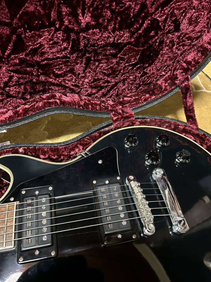 73年頃・高級モデル・セットネック・お宝・Gaban ・FLG-600B・Les Paul Custom・ジャパンビンテージ・美品・ギャバン・調整済み・激安。_画像9